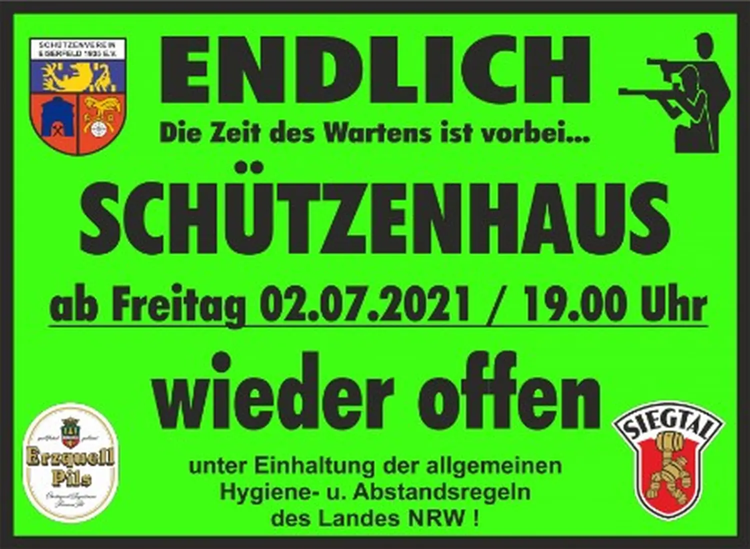 Flyer von Schützenverein Eiserfeld 1935 e.V.